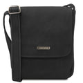 Tuscany Leather John Axelremsväska #Färg_Svart