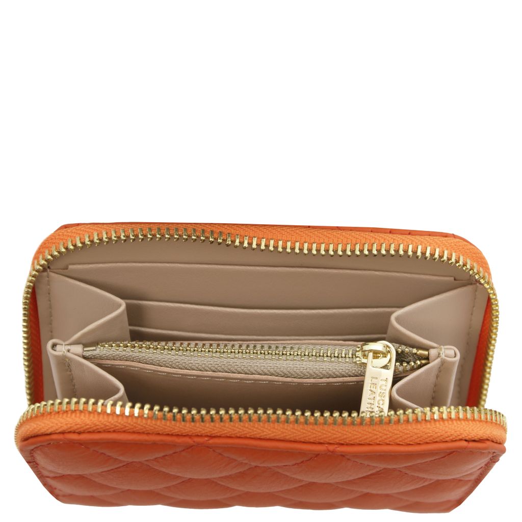 Tuscany Leather Teti Plånbok #Färg_Orange