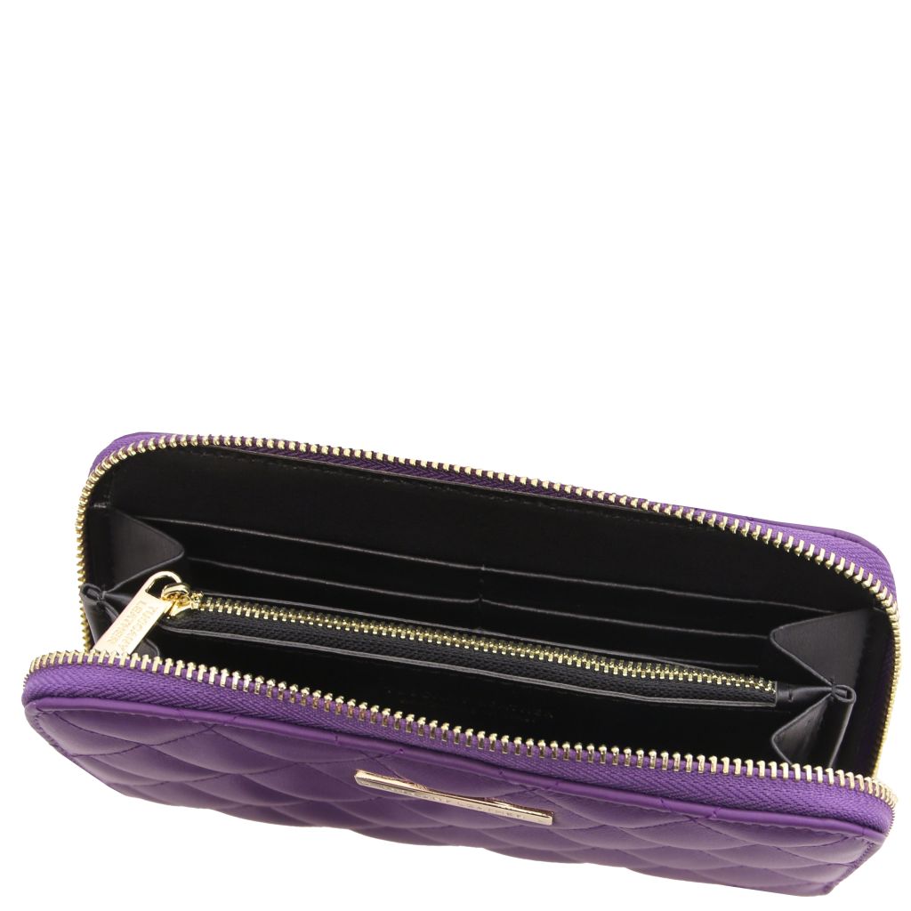 Tuscany Leather Penelope Plånbok #Färg_Lila