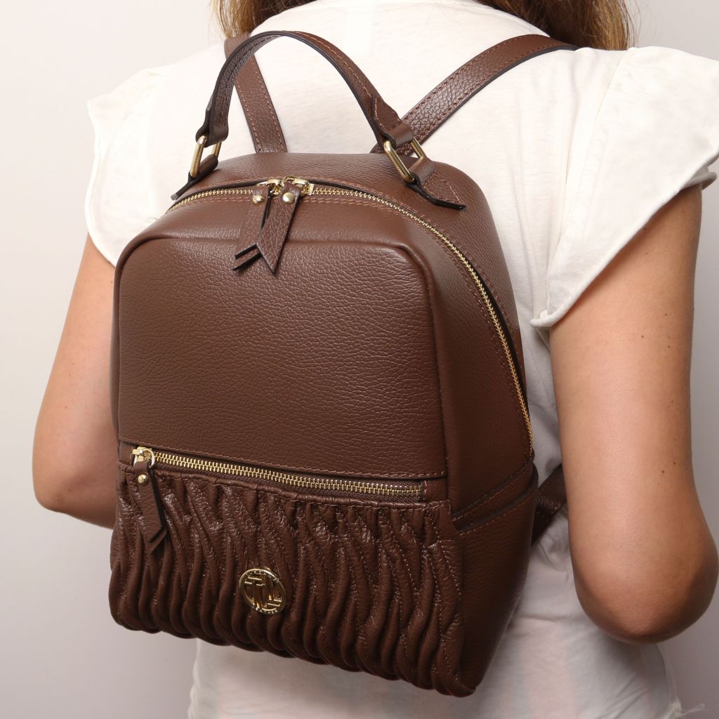 Tuscany Leather Chantilly Ryggsäck #Färg_Svart