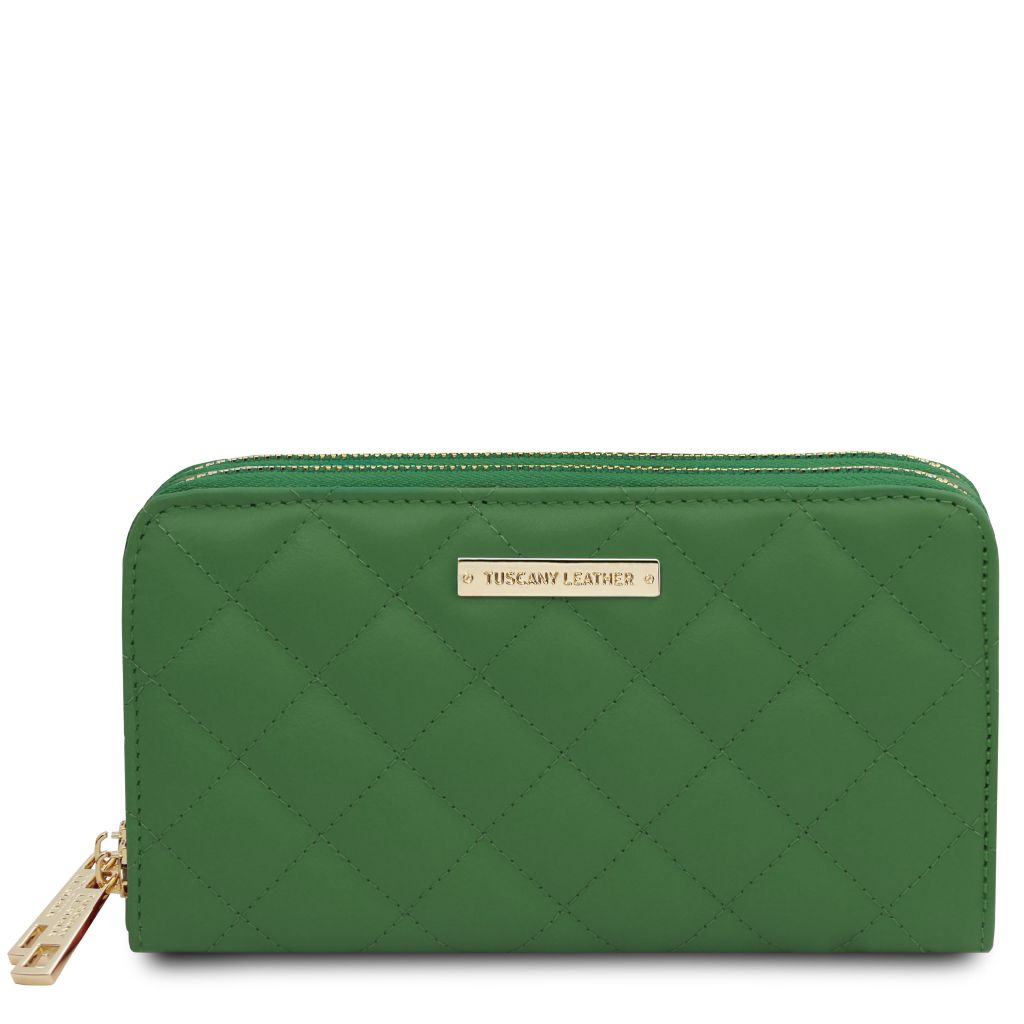 Tuscany Leather Ada Plånbok #Färg_Grön