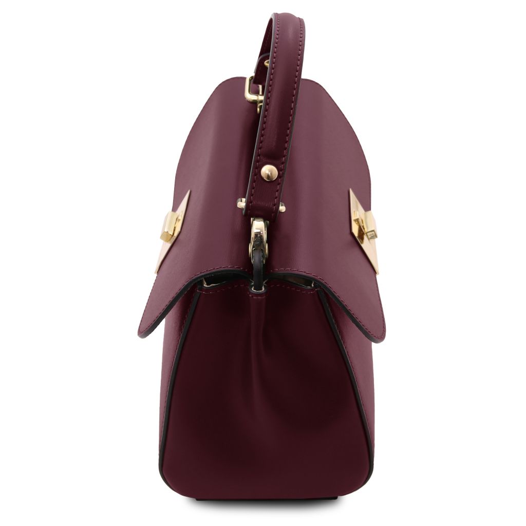 Tuscany Leather Armonia Handväska #Färg_Bordeaux