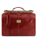 Tuscany Leather Madrid S Weekendväska #Färg_Röd