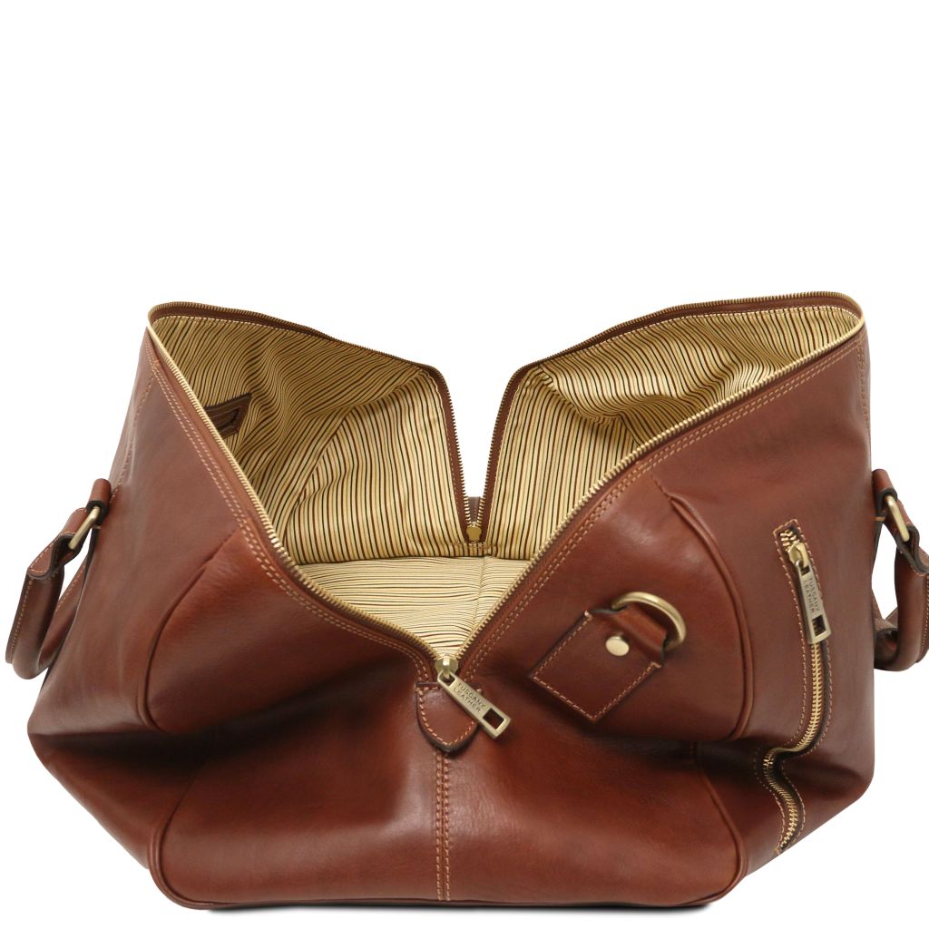Tuscany Leather TL Voyager Weekendväska #Färg_Mörkbrun