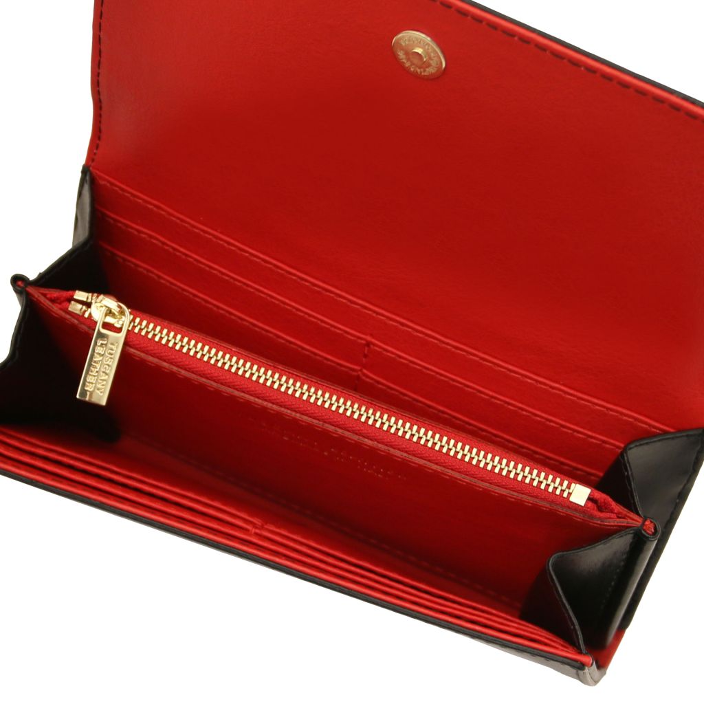 Tuscany Leather Diana Plånbok #Färg_Svart