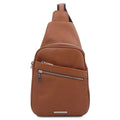 Tuscany Leather Albert Slingväska #Färg_Cognac