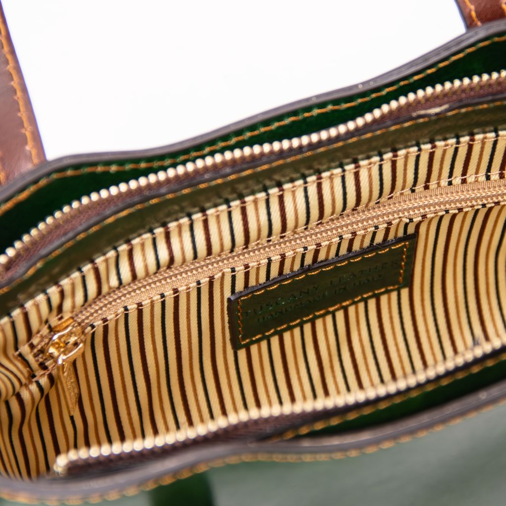 Tuscany Leather Amelia Handväska #Färg_Grön