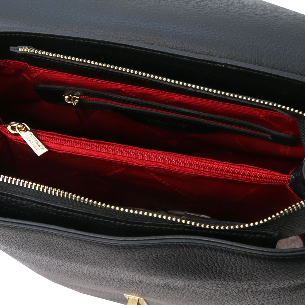 Tuscany Leather Silene Handväska #Färg_Svart