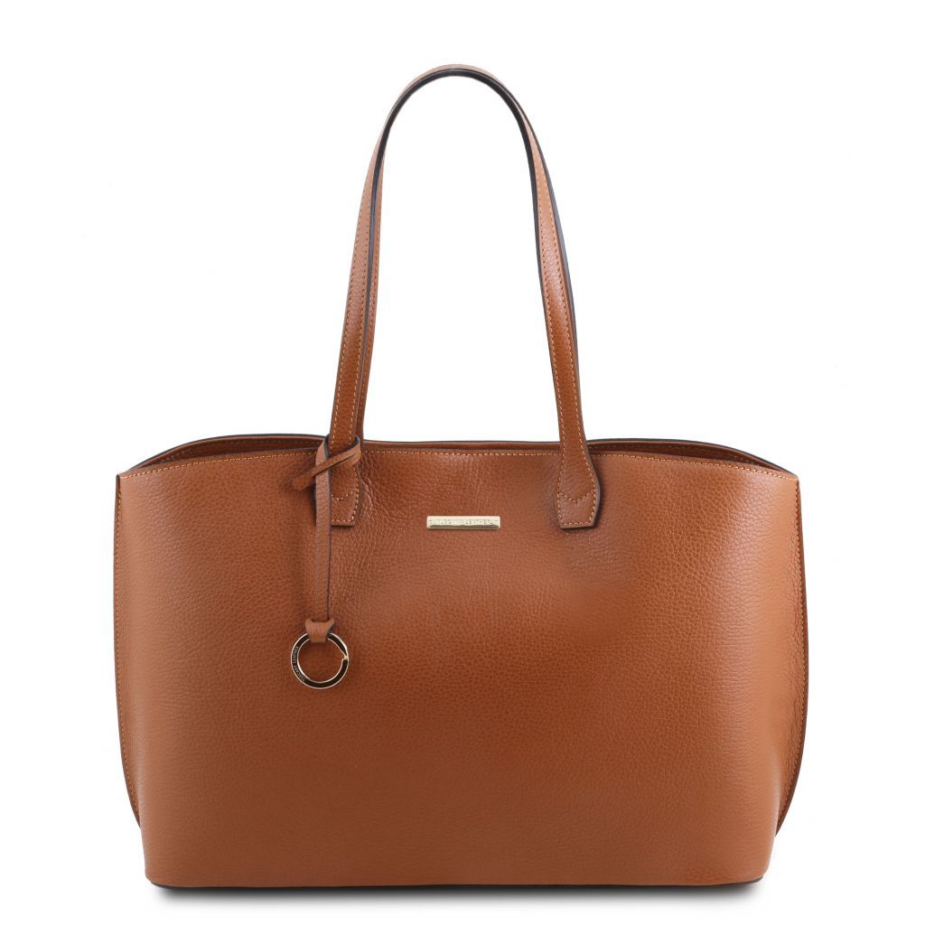 Tuscany Leather TL Bag Handväska #Färg_Cognac