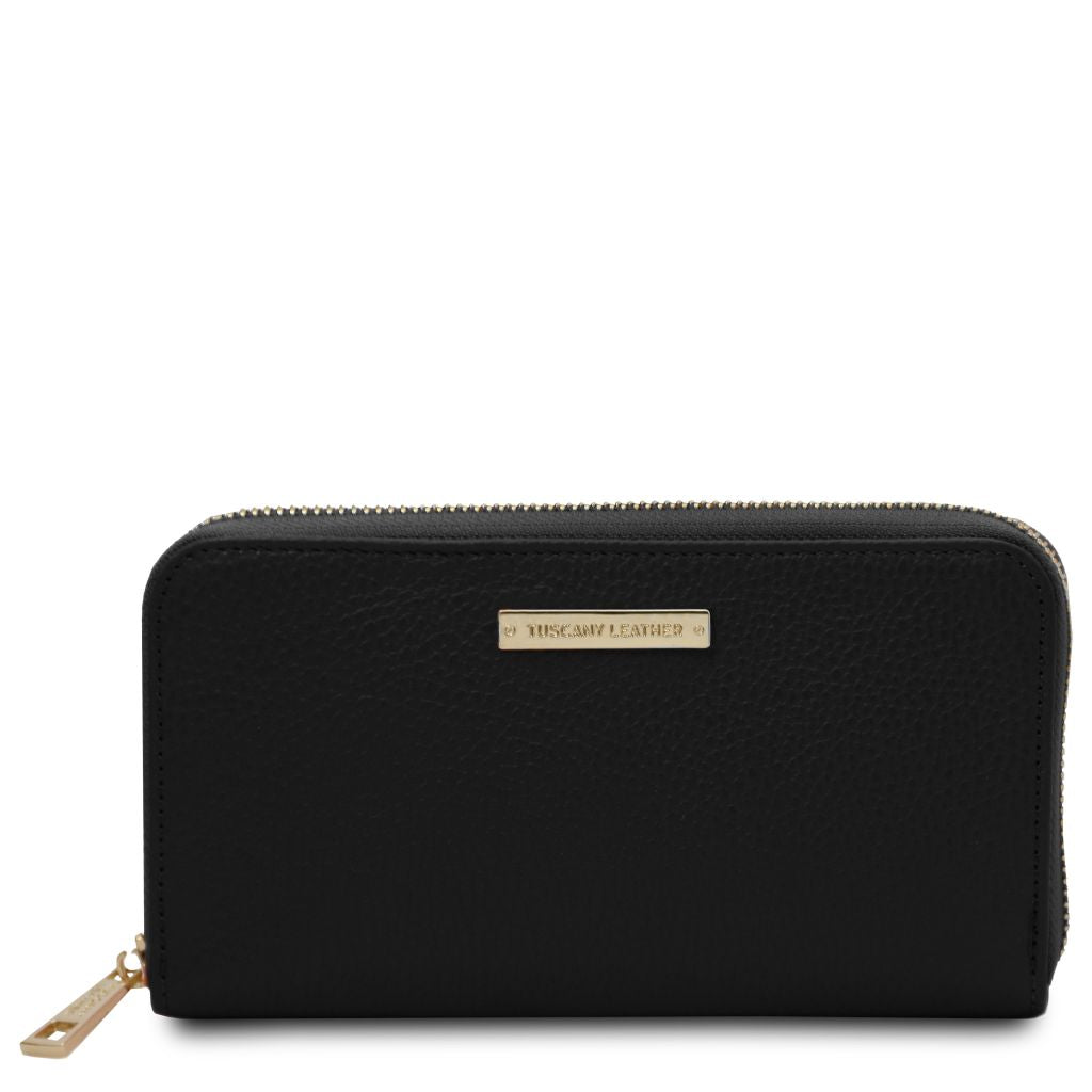 Tuscany Leather Eris Plånbok #Färg_Svart