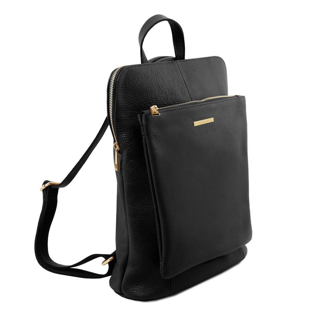 Tuscany Leather TL Bag Ryggsäck #Färg_Svart