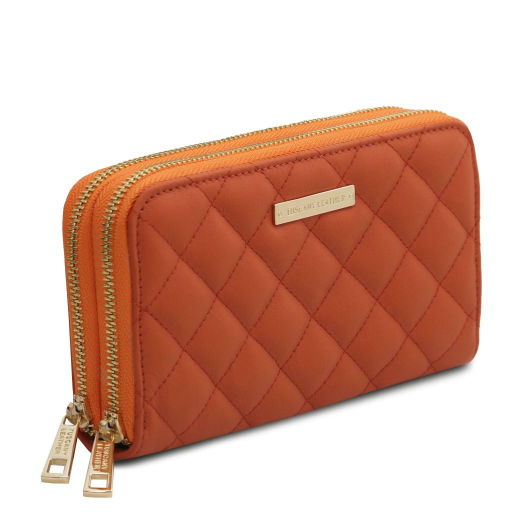 Tuscany Leather Ada Plånbok #Färg_Orange