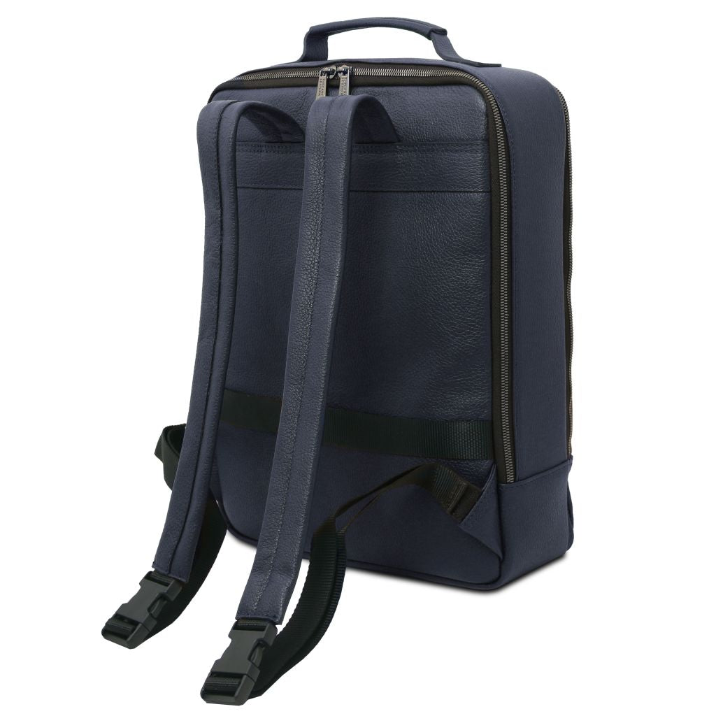 Tuscany Leather Brooklyn Datorryggsäck #Färg_Mörkblå