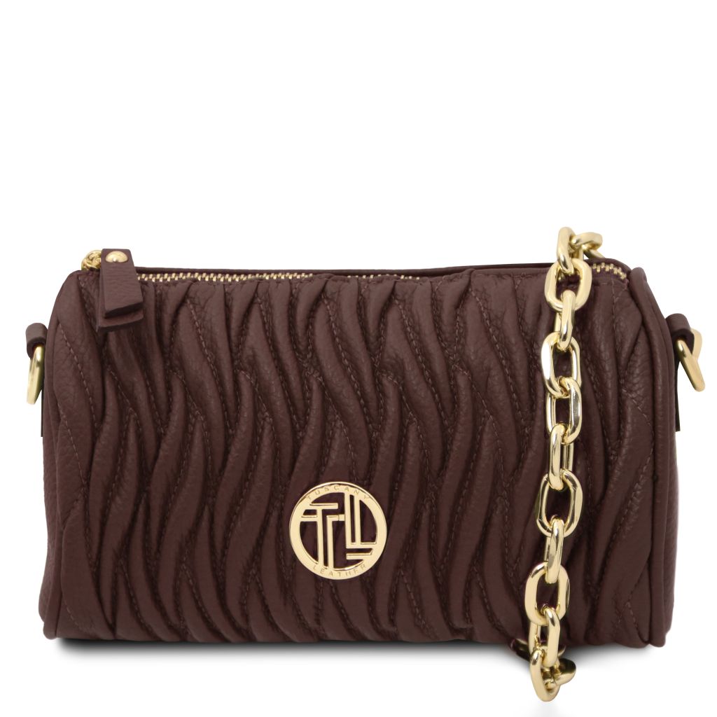 Tuscany Leather Chantilly Handväska #Färg_Kaffe