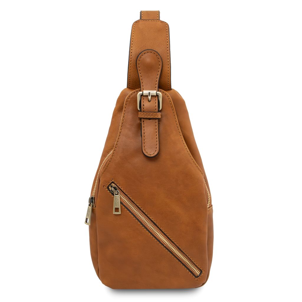 Tuscany Leather Kevin Slingväska #Färg_Cognac