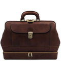 Tuscany Leather Giotto Doktorsväska #Färg_Mörkbrun