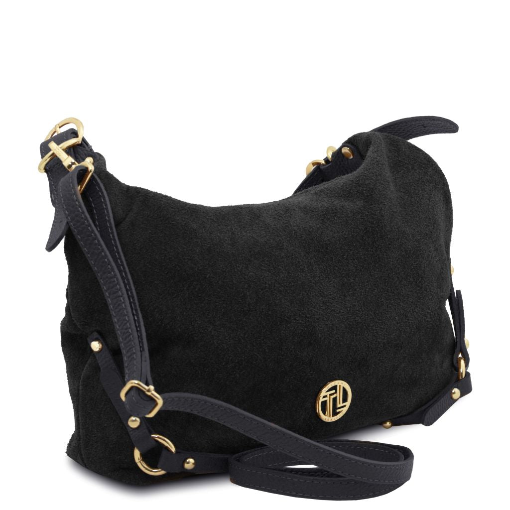Tuscany Leather Sierra Axelväska #Färg_Svart
