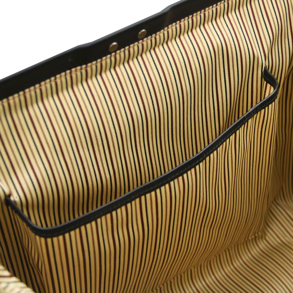 Tuscany Leather Leonardo Doktorsväska #Färg_Svart