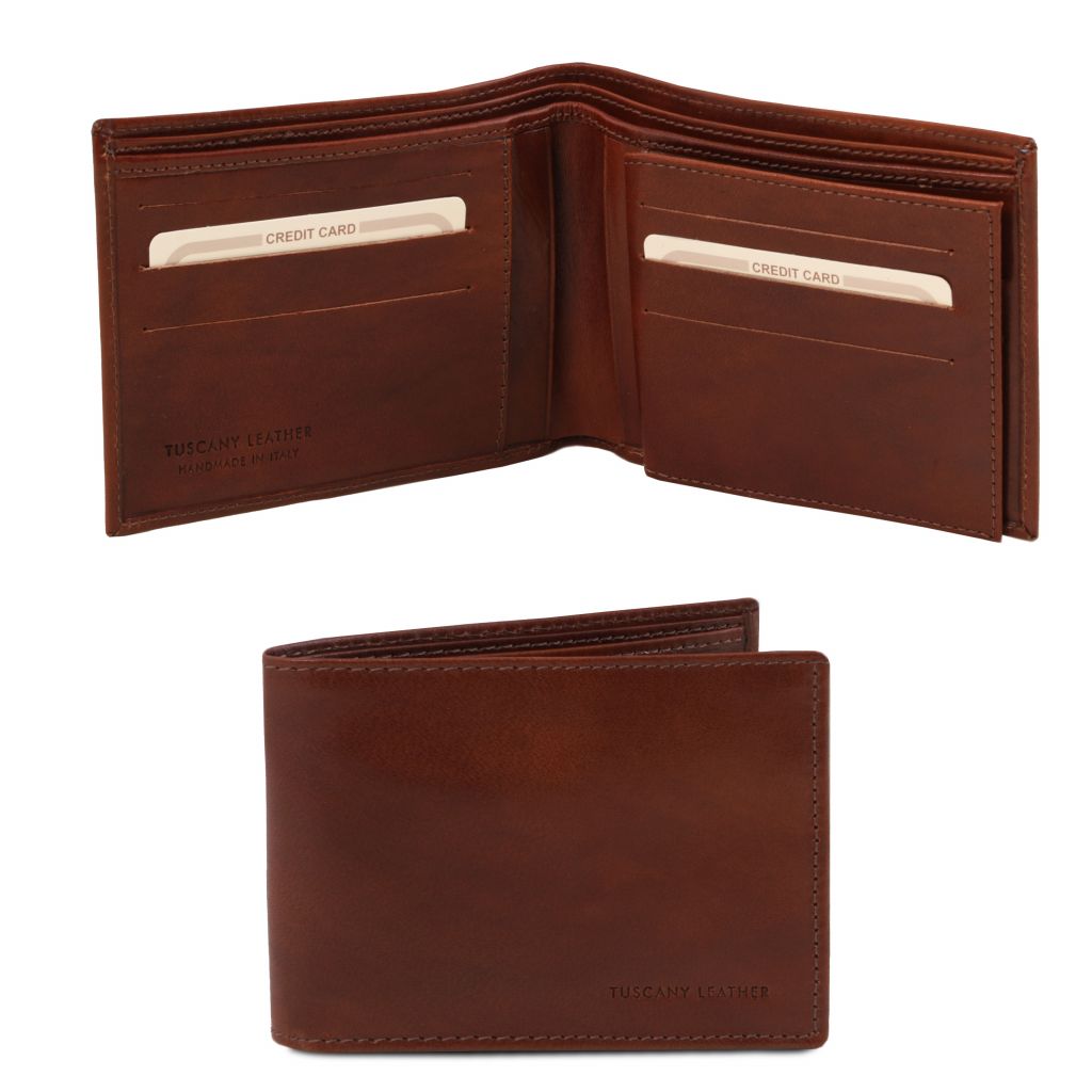 Tuscany Leather Exclusive 3 Plånbok #Färg_Brun