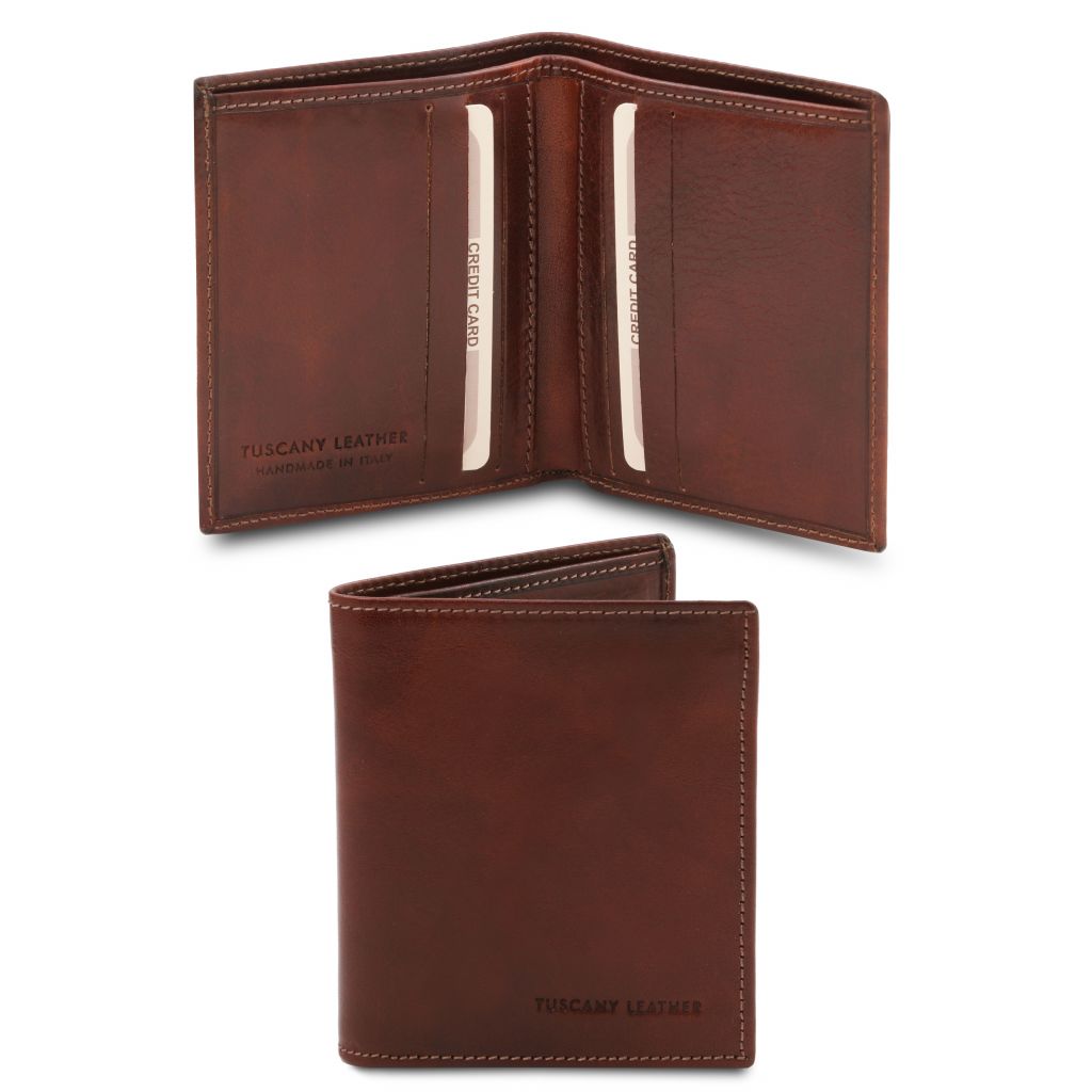 Tuscany Leather Exclusive 2 Plånbok #Färg_Brun