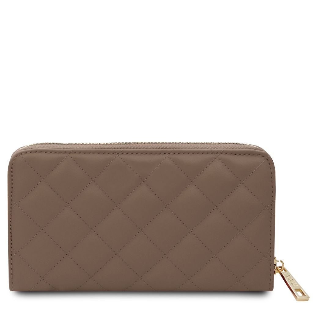 Tuscany Leather Penelope Plånbok #Färg_Taupe