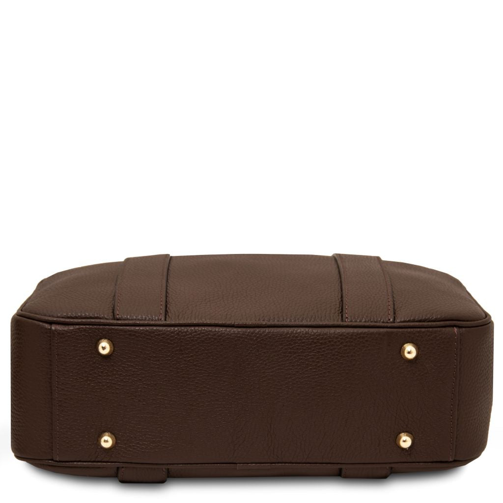 Tuscany Leather Stephany Handväska #Färg_Kaffe