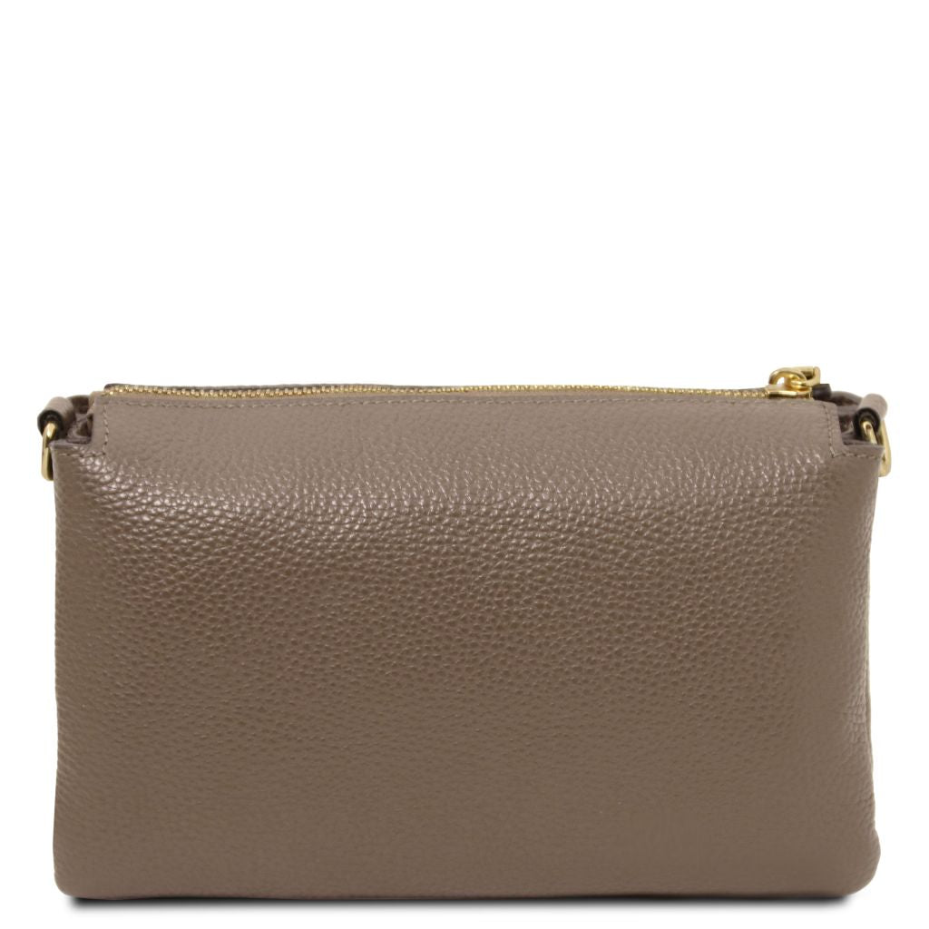 Tuscany Leather Sia Handväska #Färg_Mörk Taupe