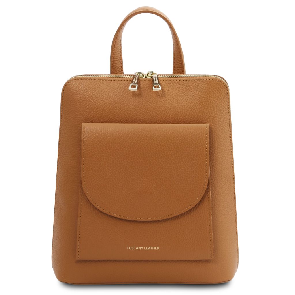 Tuscany Leather TL Bag Ryggsäck #Färg_Cognac