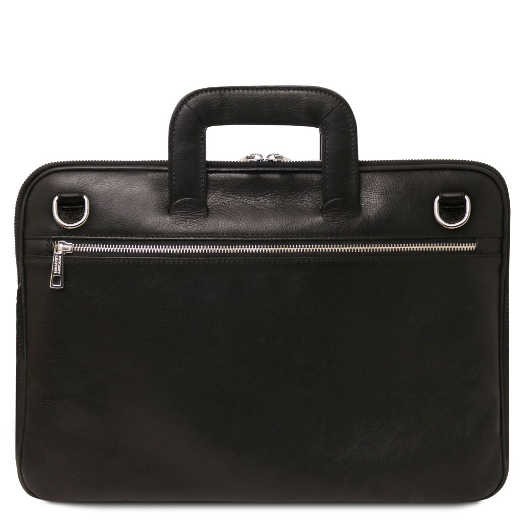 Tuscany Leather Caserta Datorväska #Färg_Svart