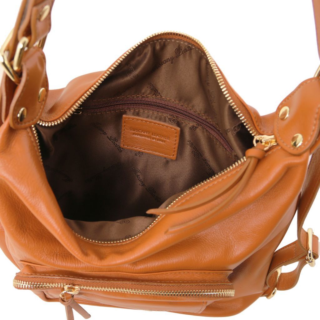 Tuscany Leather TL Bag Ryggsäck #Färg_Cognac