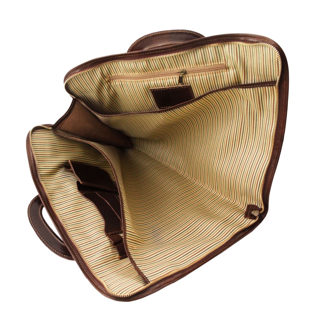 Tuscany Leather Sorrento Datorväska #Färg_Mörkbrun