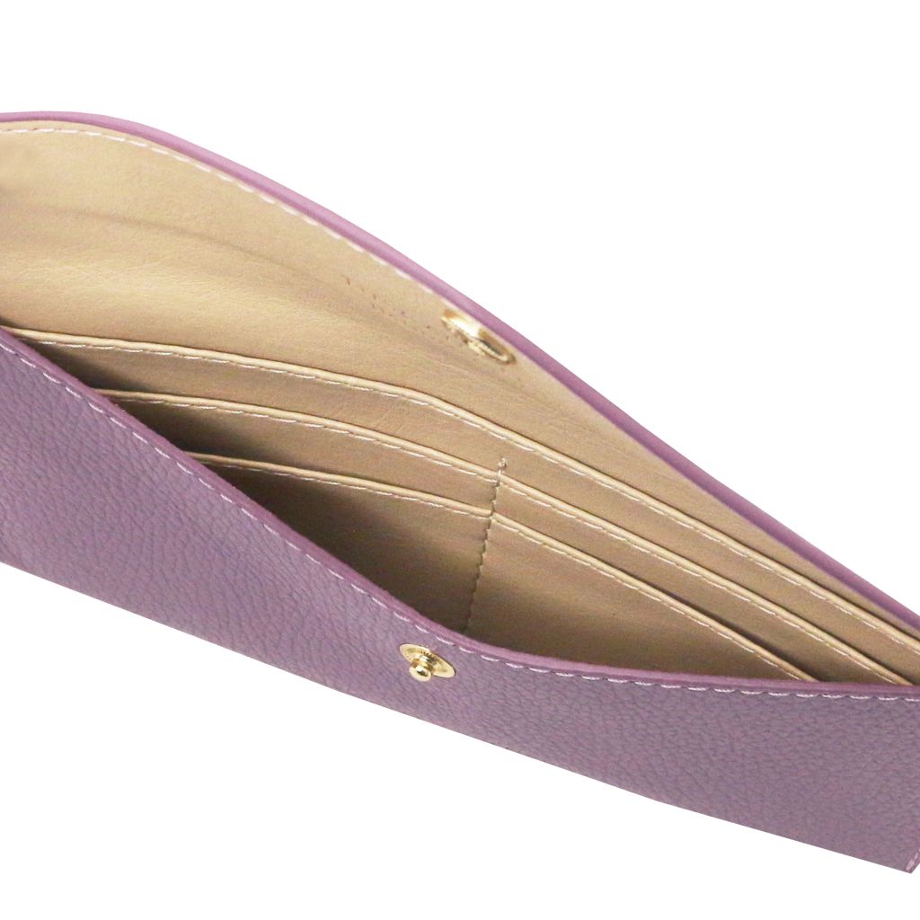 Tuscany Leather Envelope Plånbok #Färg_Lila