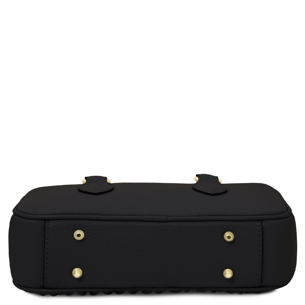 Tuscany Leather Mousse Handväska #Färg_Svart