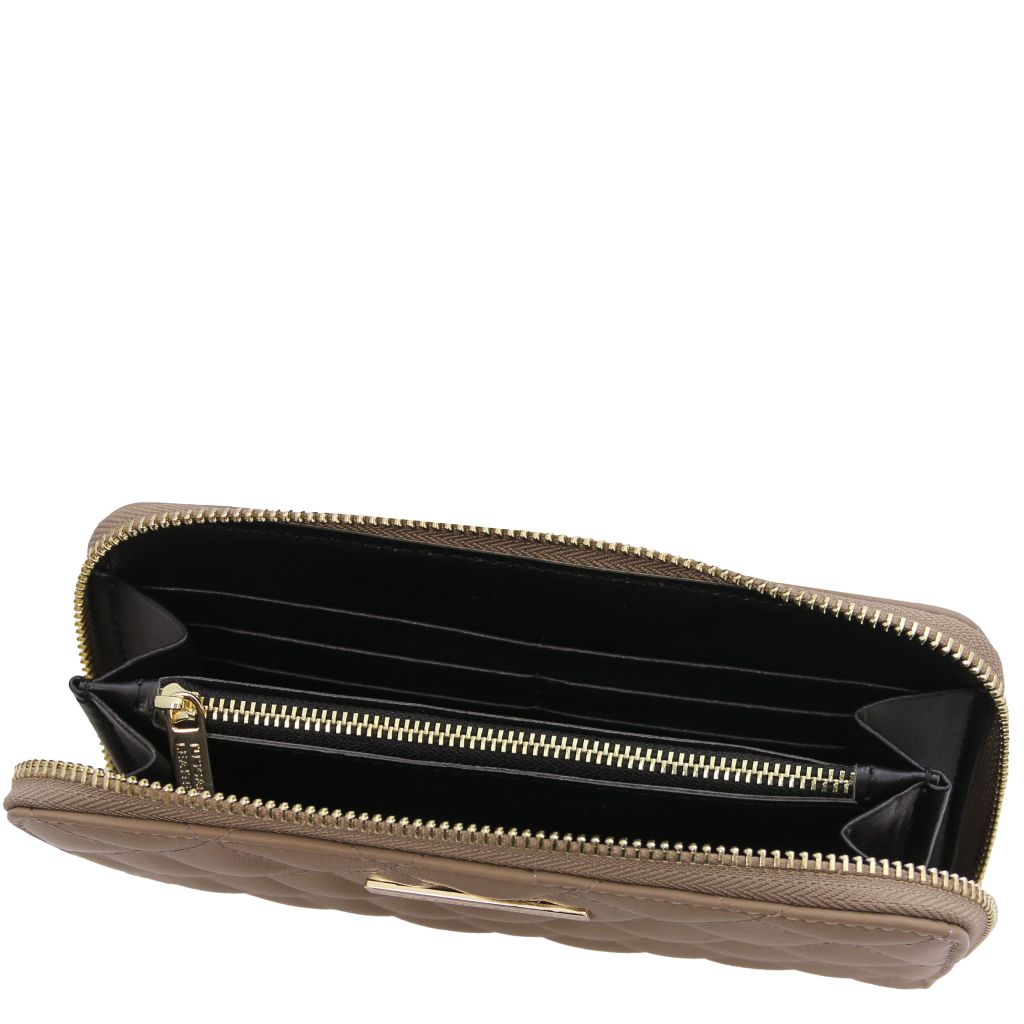 Tuscany Leather Penelope Plånbok #Färg_Taupe