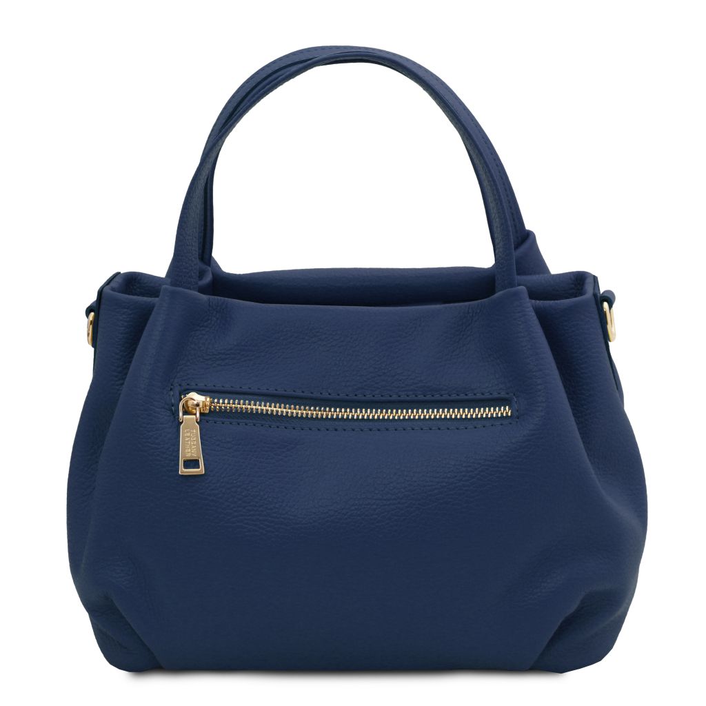 Tuscany Leather Nora Handväska #Färg_Mörkblå