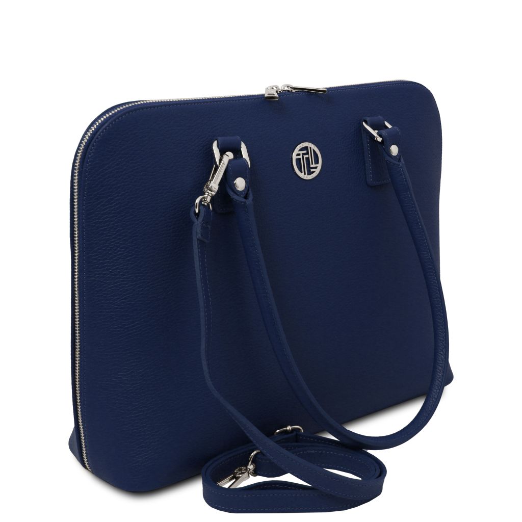 Tuscany Leather Magnolia Handväska #Färg_Mörkblå