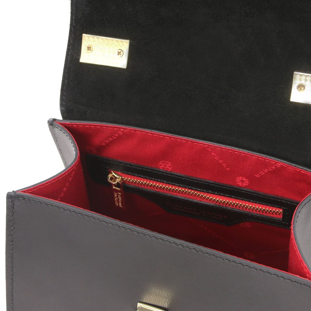 Tuscany Leather TL Bag Handväska #Färg_Svart