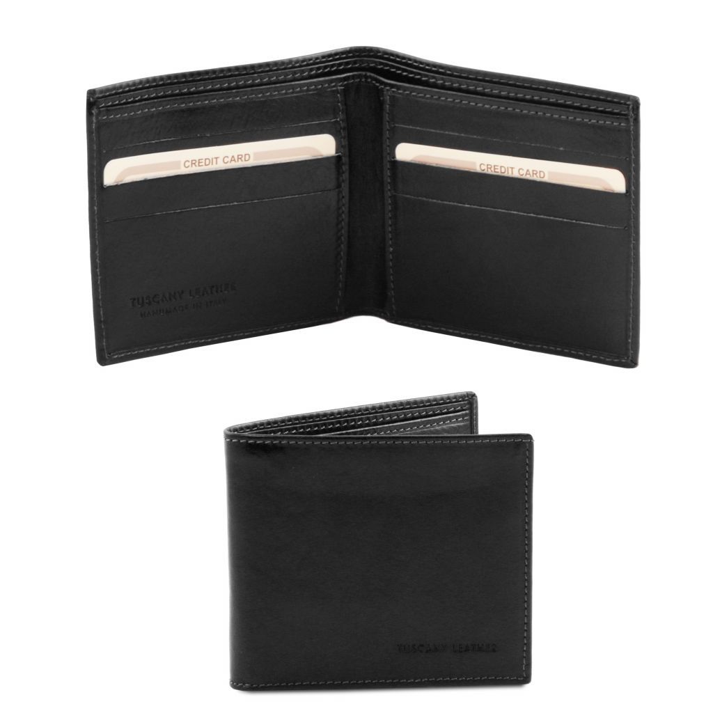 Tuscany Leather Exclusive 2 Plånbok #Färg_Svart