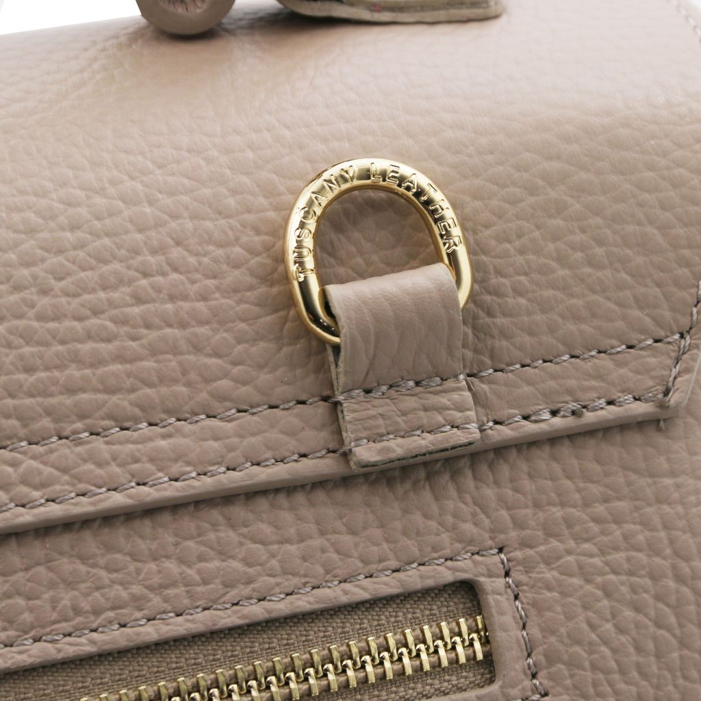 Tuscany Leather Silene Handväska #Färg_Ljus Taupe