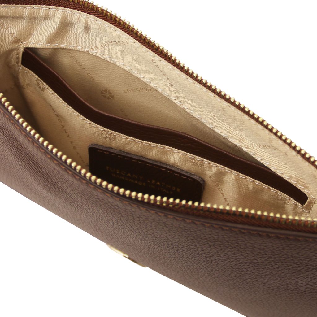 Tuscany Leather Diva Handväska #Färg_Kaffe
