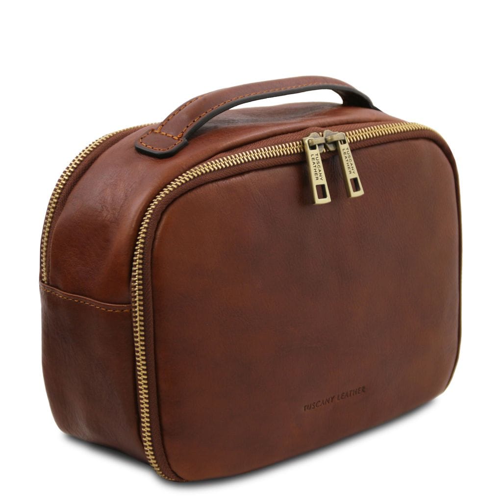 Tuscany Leather Marvin Necessär #Färg_Brun