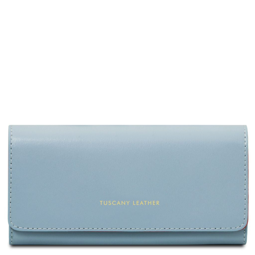 Tuscany Leather Diana Plånbok #Färg_Ljusblå