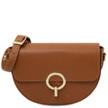 Tuscany Leather Astrea Axelremsväska #Färg_Cognac