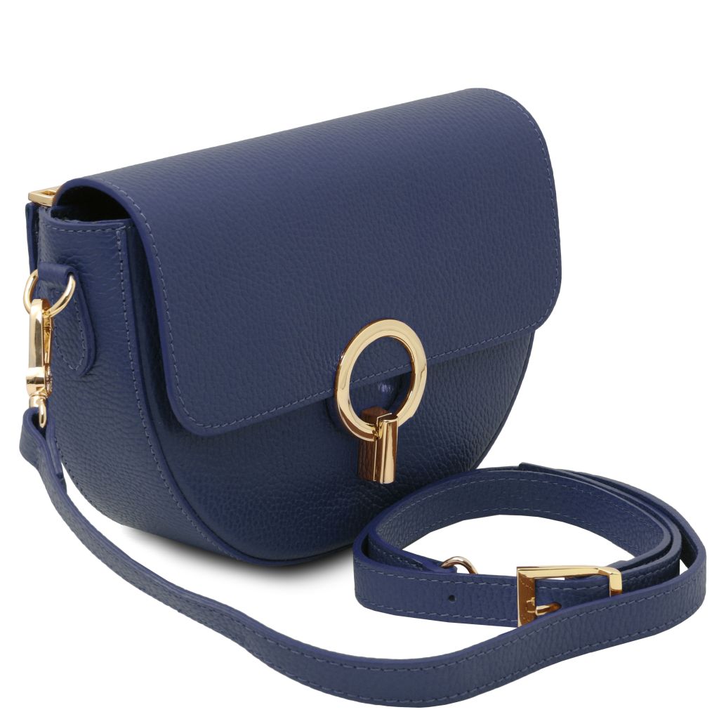 Tuscany Leather Astrea Axelremsväska #Färg_Mörkblå