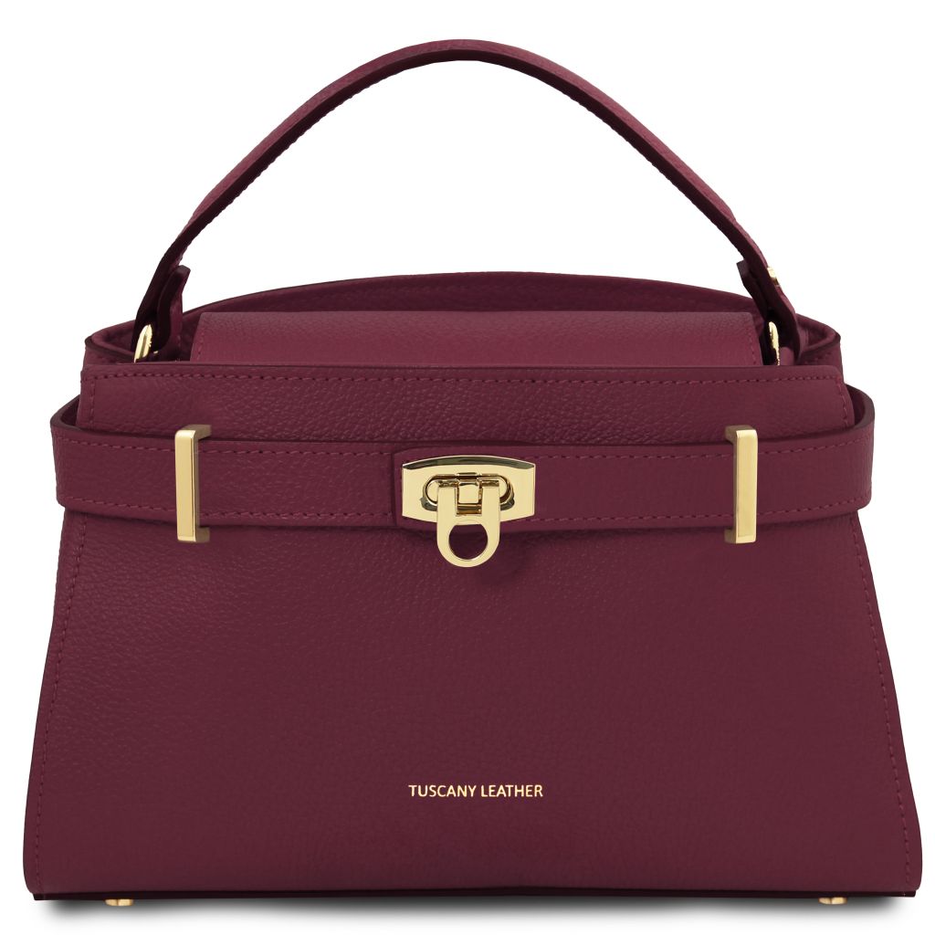 Tuscany Leather Maisy Handväska #Färg_Bordeaux