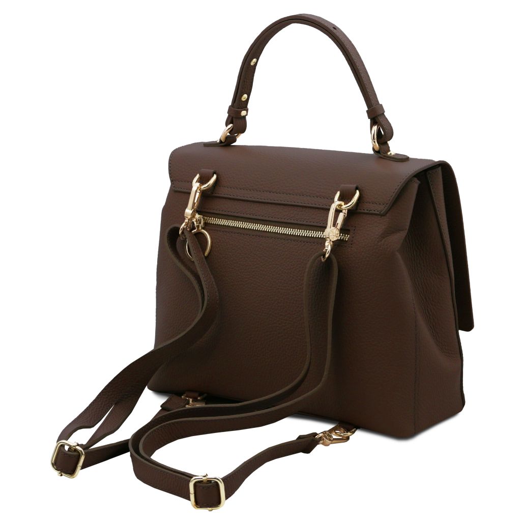 Tuscany Leather Silene Handväska #Färg_Kaffe
