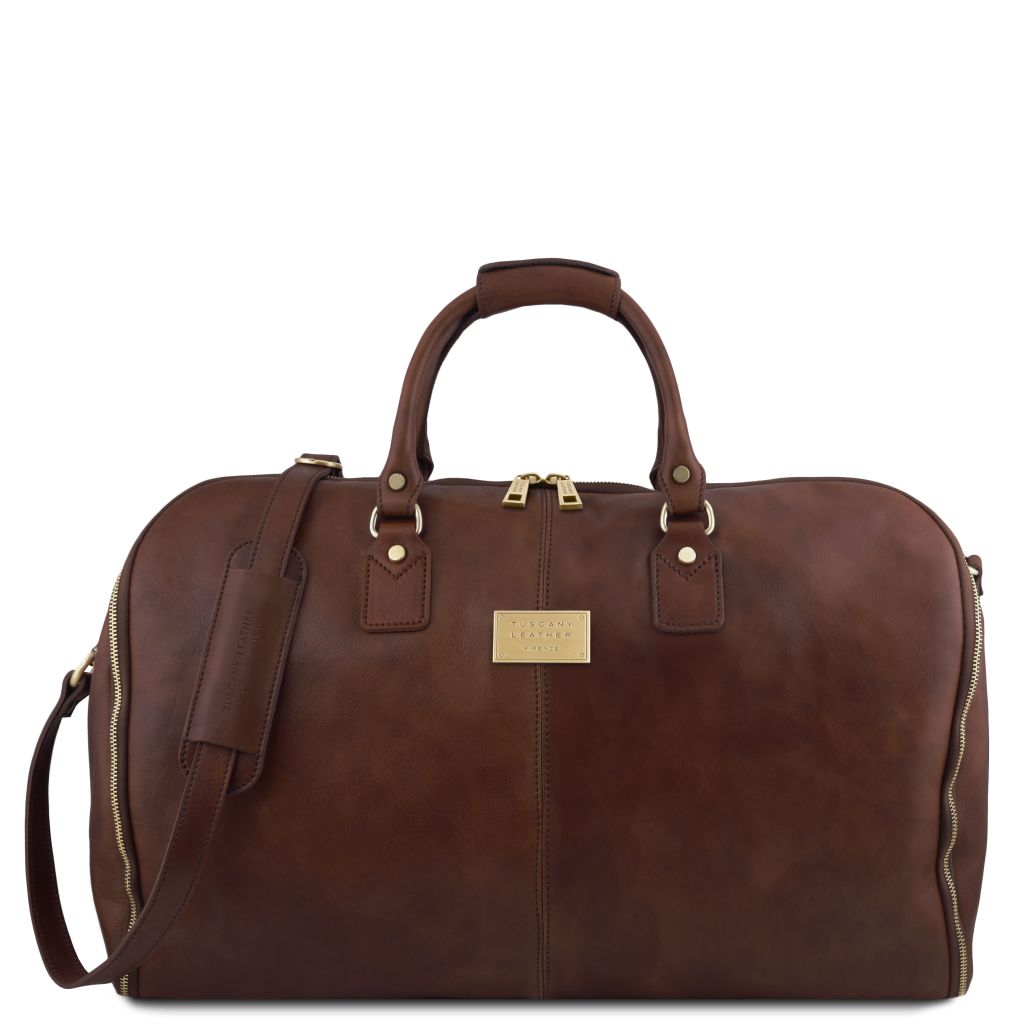 Tuscany Leather Antigua Weekendväska #Färg_Mörkbrun
