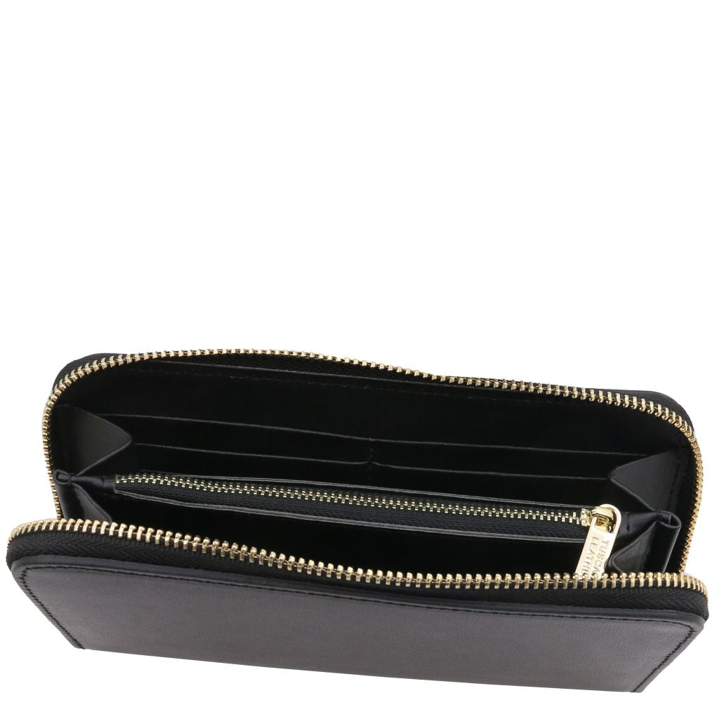 Tuscany Leather Ilizia Plånbok #Färg_Svart
