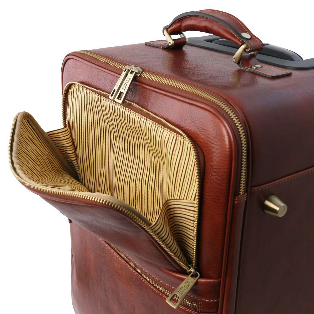 Tuscany Leather TL Voyager Kabinväska #Färg_Brun