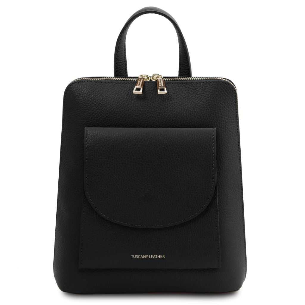 Tuscany Leather TL Bag Ryggsäck #Färg_Svart
